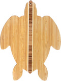 Totally Bamboo Sea Turtle Shaped Cutting Board and Charcuterie Serving Tray by TotallyBamboo