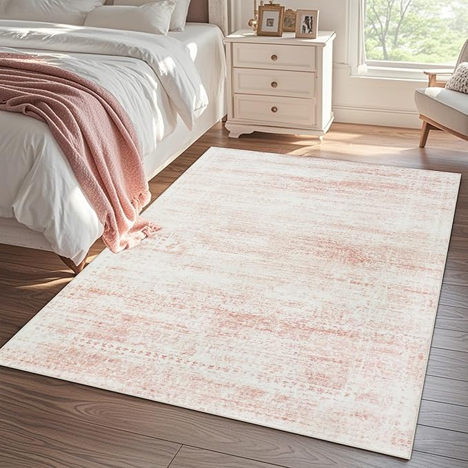 Washable Rugs 6x9 Area Rugs for Living Room, Dining Room- Ultra Soft Faux Wool - Image 7