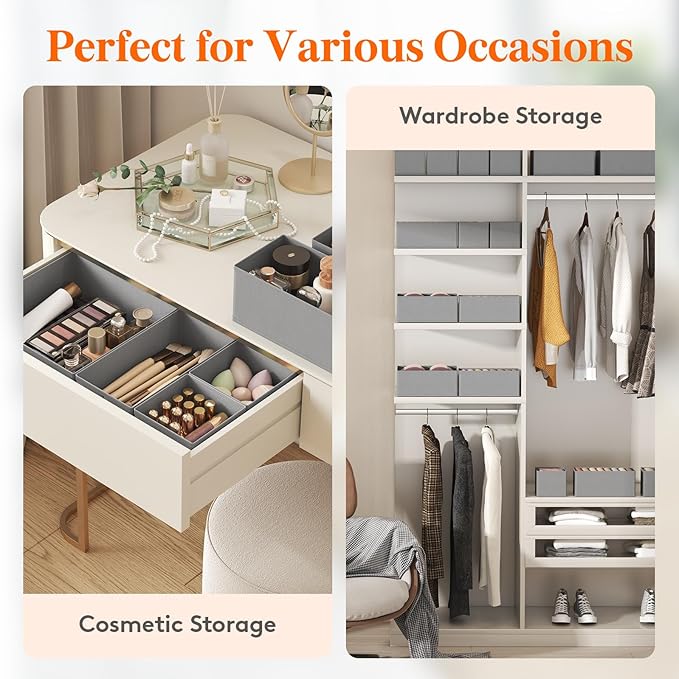 Lifewit Drawer Organizer Clothes - Image 8
