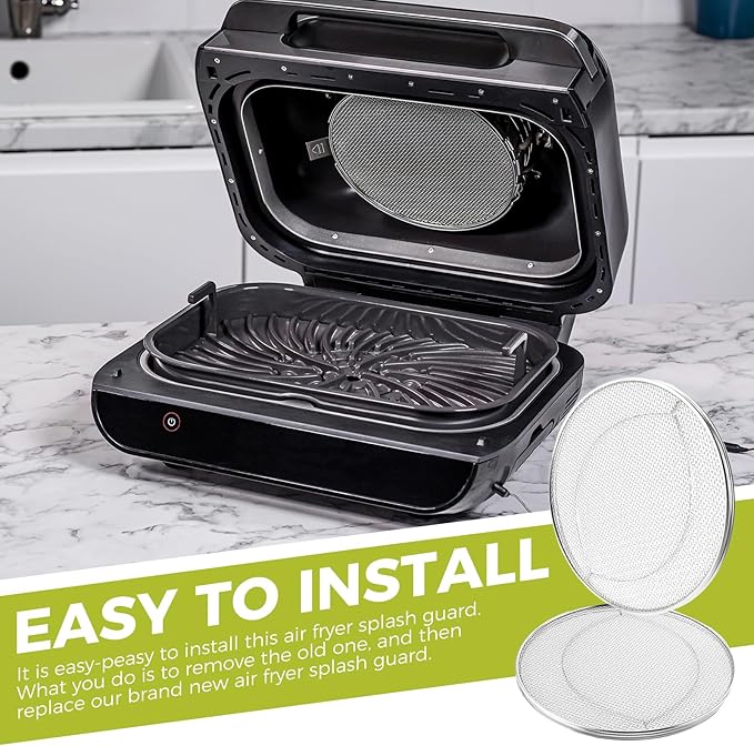 2 Pack Splatter Shield, Stainless Steel Splash Guard, Detachable Reusable - Image 6