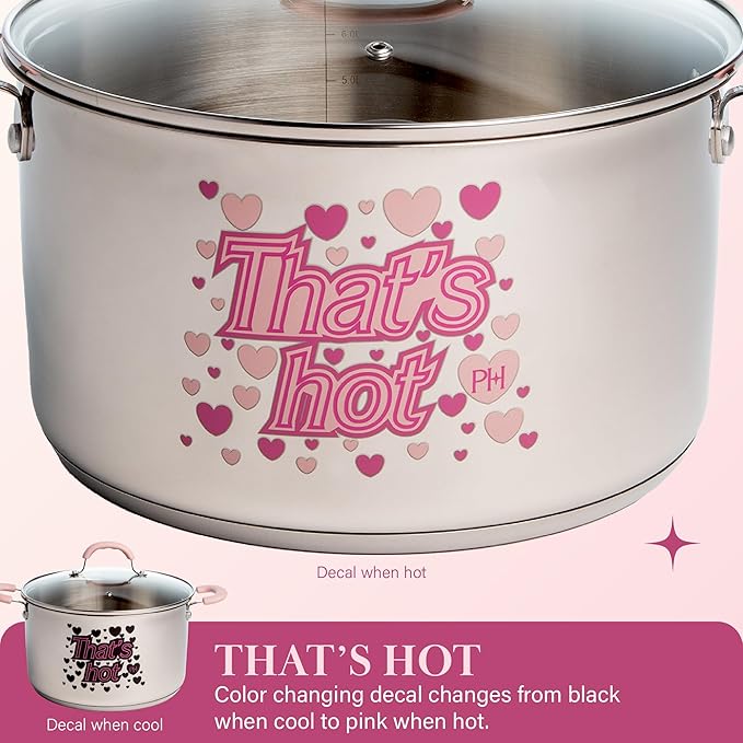 Paris Hilton Stainless Steel Stock Pot - Image 3
