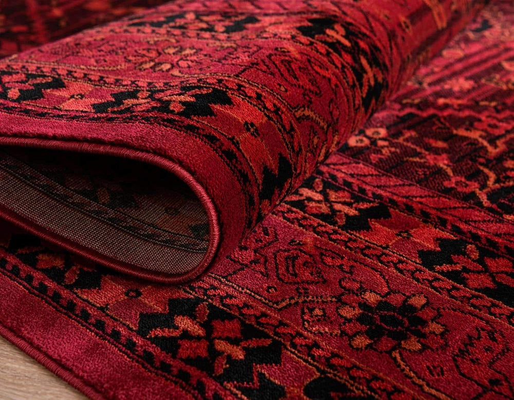 Unique Loom Tekke Collection Area Rug - Sheibani (6' 1" x 9' Rec...