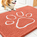 Smiry Dog Door Mat for Muddy Paws, Absorbent Dirt Trapper Non Slip Quick Dry by Smiry