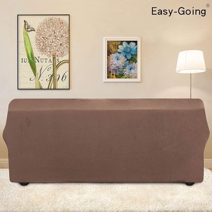 Easy-Going Stretch 4 Seater Sofa Slipcover 1-Piece Sofa Cover Furniture - Image 3