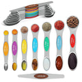 8 Pcs Magnetic Measuring Spoons Set Stainless Steel – Magnet Measuring Spoons by HYQO