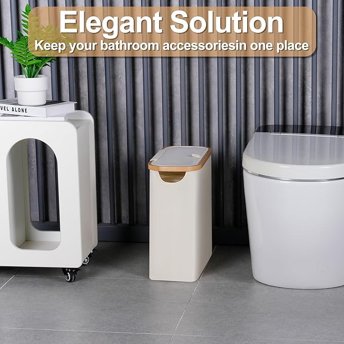 efluky Toilet Paper Basket 28L, Toilet Paper Holder - Image 7