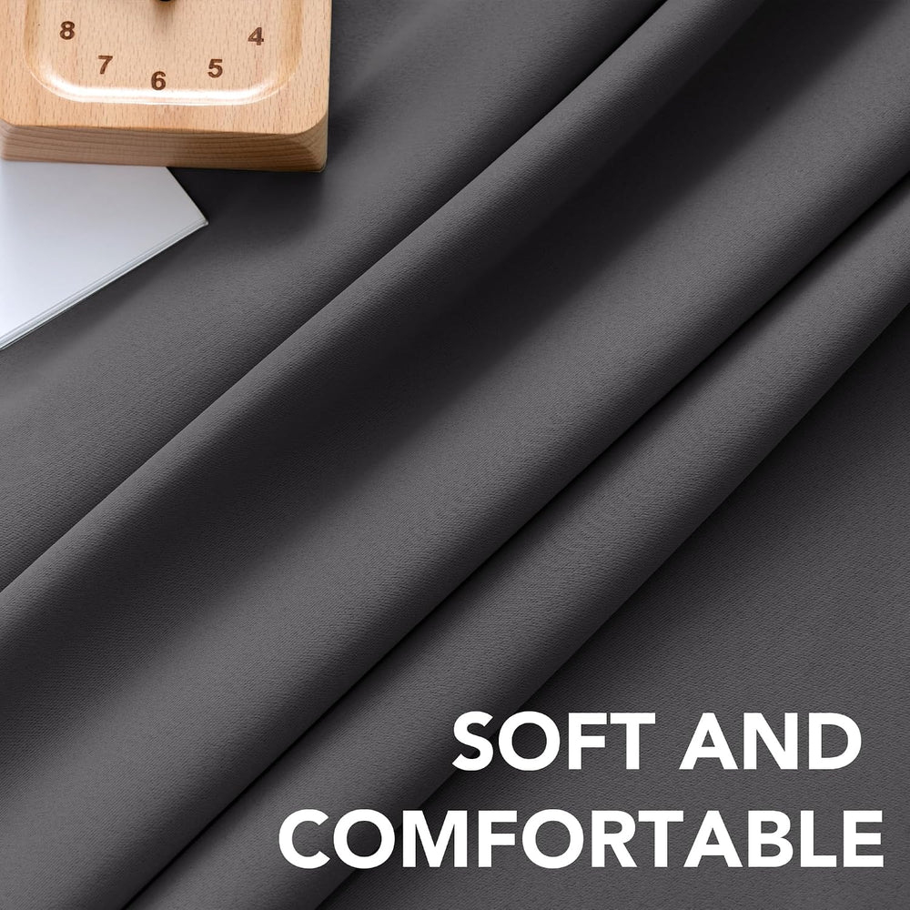 H.VERSAILTEX Blackout Curtains Thermal Insulated Window Treatment Panels Room...