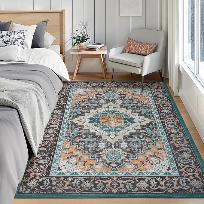 Lofus 5x7 Area Rugs for Living Room, Washable Area Rug, Rugs for Bedroom - Image 3