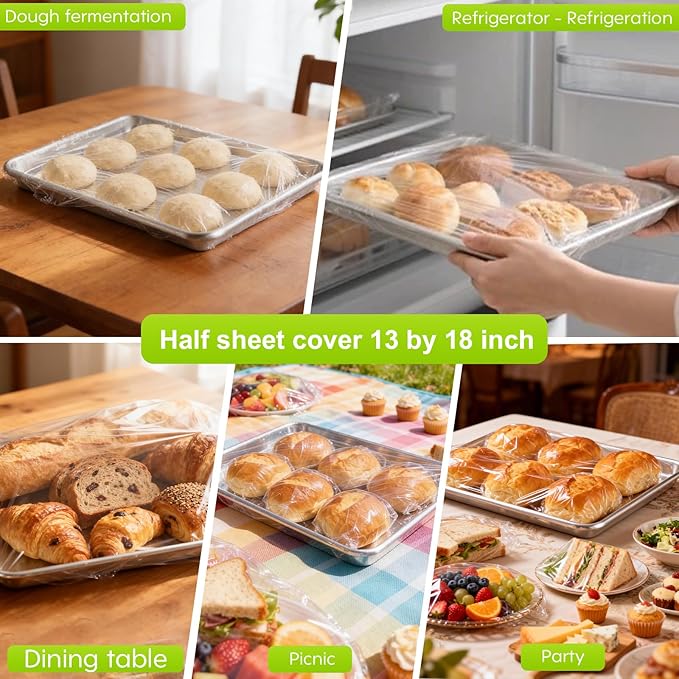 Extra Large Bowl Covers For Bread Proofing 50pcs，Fits Bowl up to 20"，Fits - Image 7