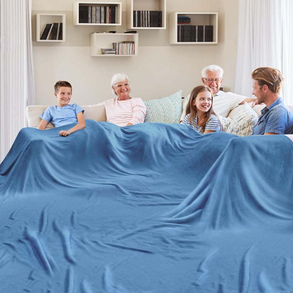 Edenleaf Big Oversized Soft Blanket, Giant Fleece Companion 120x120, Californ...