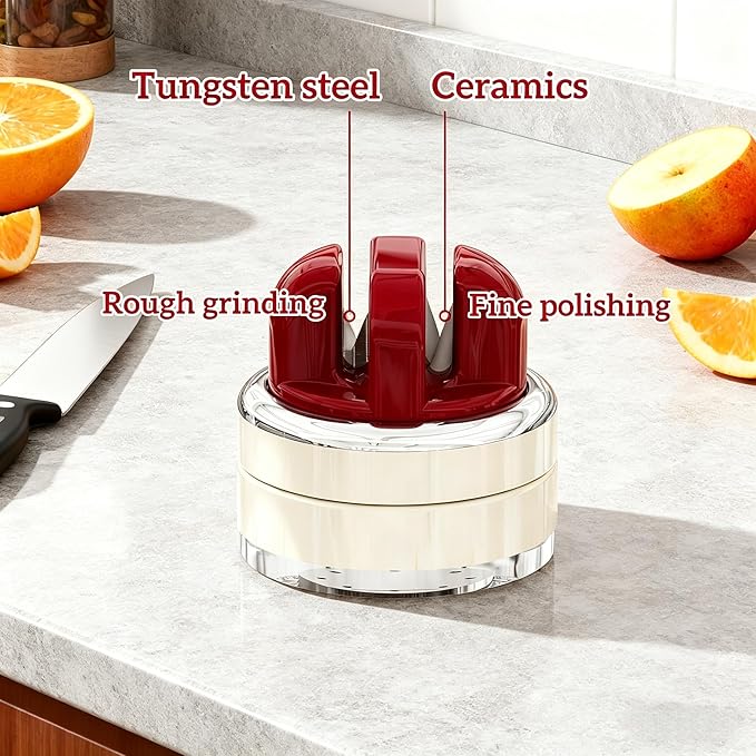 Kitchen Knife Sharpener with Suction base - Image 2