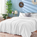 inhand White Fleece Queen Blanket by inhand