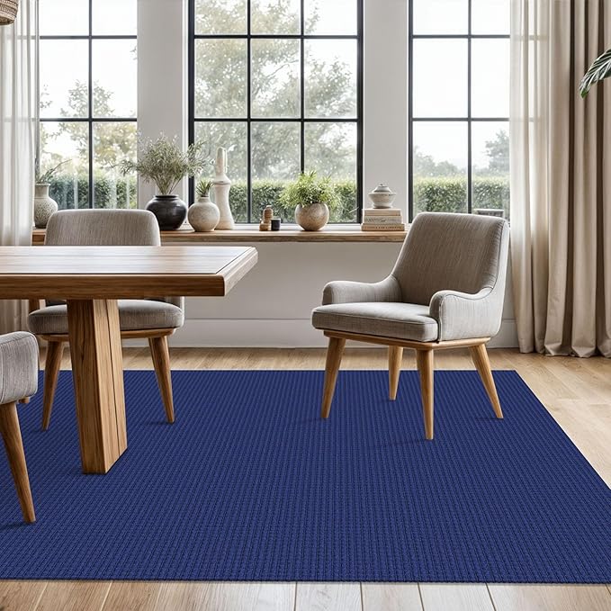 KOZYFLY Washable Area Rug 5x7 ft Rubber Backed Non Slip Rugs - Image 2