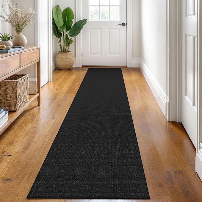 KOZYFLY Runners for Hallways 2x8 ft Washable Kitchen Runner Non Slip Rubber by KOZYFLY