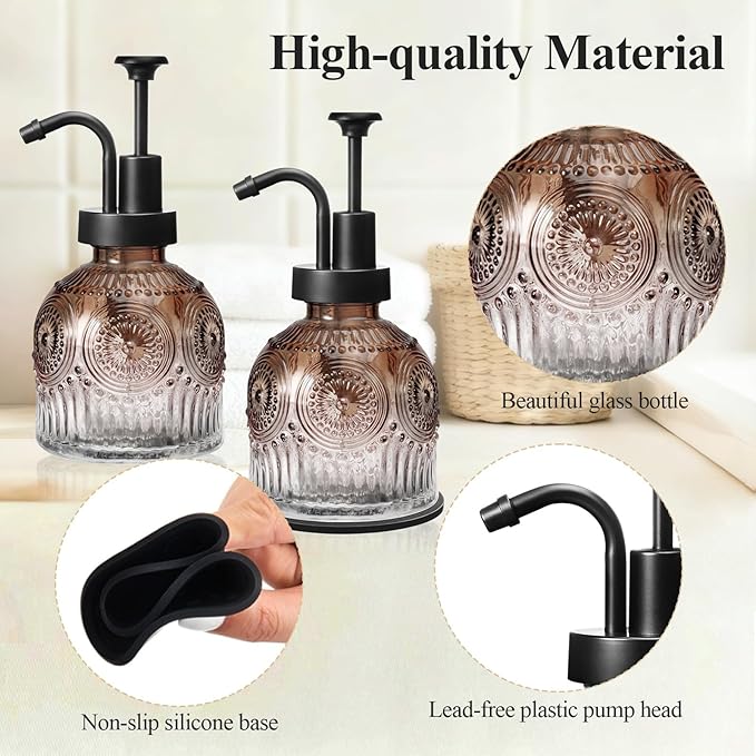 SheeChung Vintage Soap Dispenser, Kitchen Dish Soap Dispensers - Image 6