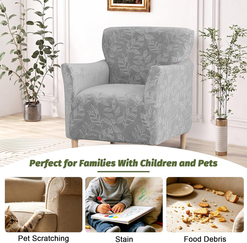 FUANGUI Banquet Armchair Slipcover Chair Covers with Arms