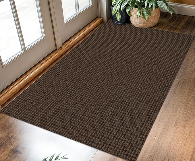 KOZYFLY Rugs for Entryway 3x5 ft Washable Area Rug Non Slip Rubber Backed Entry - Image 8