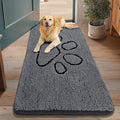 Smiry Dog Door Mat for Muddy Paws, Absorbent Dirt Trapper Non Slip Quick Dry by Smiry