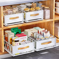 Pull out Cabinet Organizer, Heavy Duty Slide out Pantry Shelves Drawer Storage by Kitstorack
