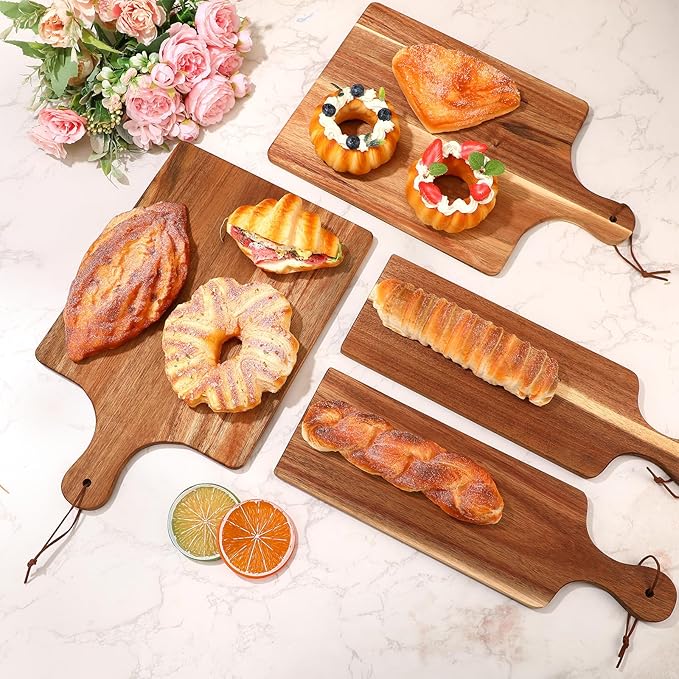 Tanlade 6 Pcs Wood Cutting Board Set Cutting Board - Image 5