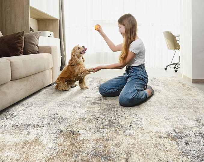 UERMEI 7x9 Area Rug Living Room Rugs - Image 7