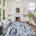 6x9 Area Rugs Washable Rug: Large Modern Abstract Living Room Rug Soft by GENTDRIZZ