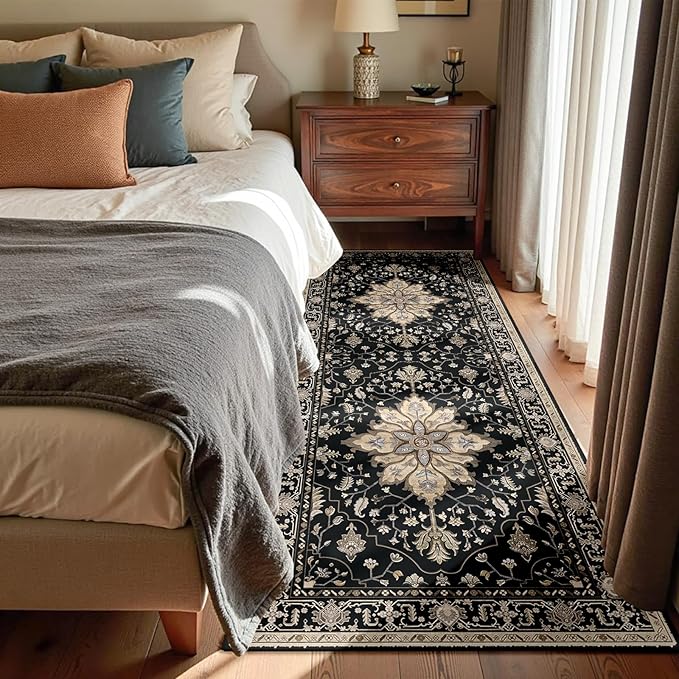 Area Rugs 3'x6' Runner Rug Non Slip Washable - Image 2