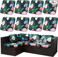 Outdoor Cushion Covers Set, Replacement by SUKAIKEQA