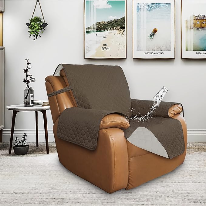 ISSUNTEX Double Protection 100% Waterproof Recliner Covers - Image 2