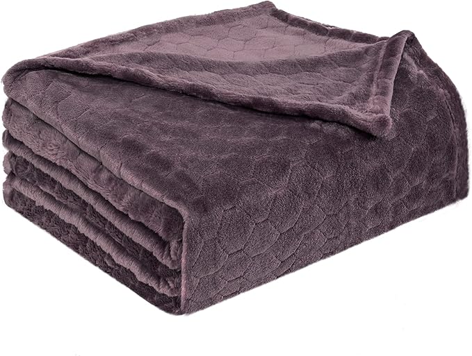 TOONOW Fleece Blanket Super Soft Cozy Throw Blanket 50" x 60", Lightweight - Image 7