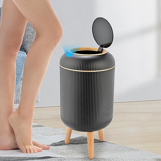 Pukomc Smart Sensor Wastebasket, Convenient and Hygienic Easy to Use,