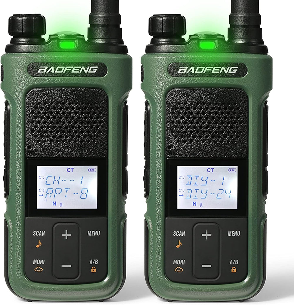 BAOFENG G11S GMRS Handheld Radios, Rechargeable Walkie Talkies, 2 Pack