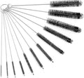 Ixiaoyoo Straw Cleaner Brush Set, 12 Pieces Botthle Cleaning Brush and Nylon by Ixiaoyoo