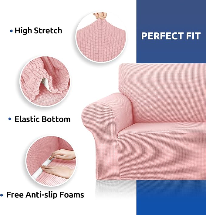 KEKUOU Stretch Sofa Cover Slipcover ，Couch Covers - Image 6