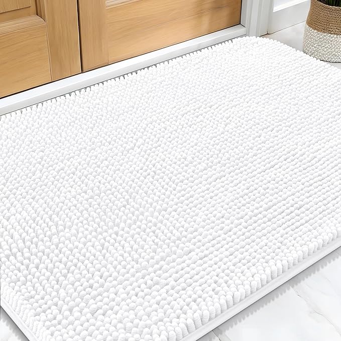 OLANLY Dog Door Mat for Muddy Paws 30x20, Absorbs Moisture and Dirt, Absorbent by OLANLY