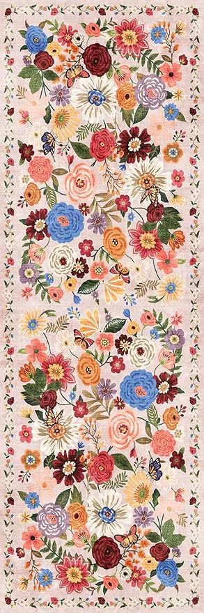Rug for Hallways Kitchen Rug 3x7, Non Slip Washable Rugs - Image 2