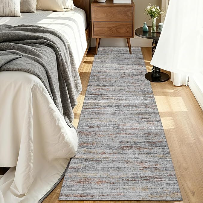 2x5 Washable Runner Rugs，Modern Abstract Rug Runner, Ultra-Thin Kitchen Runner - Image 7