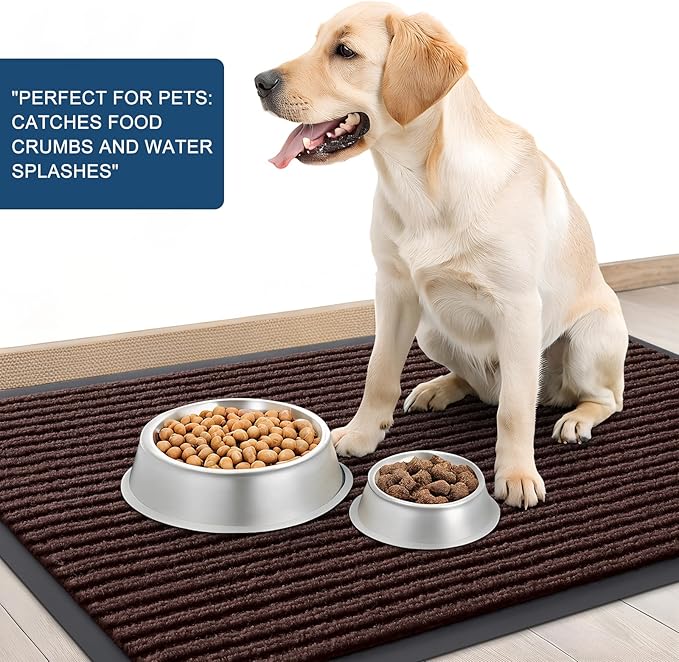 OLANLY Front Door Mat Indoor Outdoor Entrance, Waterproof Heavy Duty Doormat - Image 6