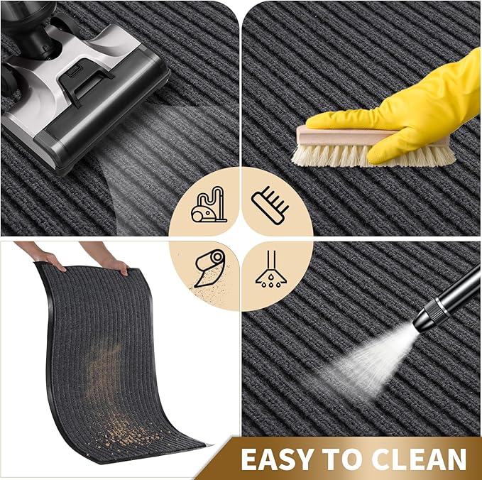 Yimobra Front Door Mat Outdoor Indoor Entrance, 100% Waterproof All-Season All - Image 6