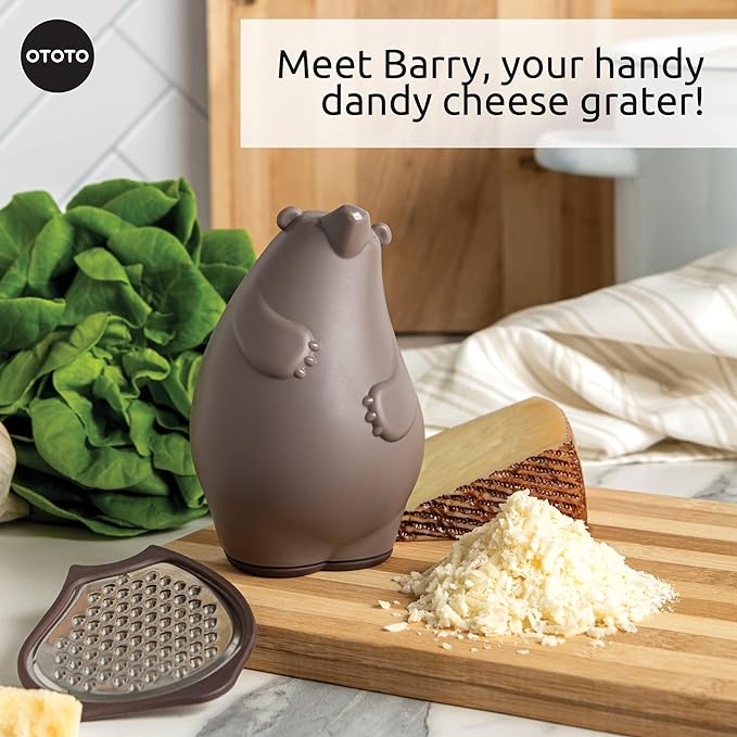 OTOTO Grater - Stainless Steel, BPA Free, Dishwasher Safe, Fun Kitchen Gadget - Image 5