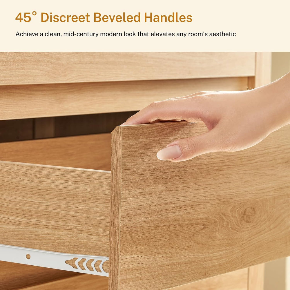 55" Dresser for Bedroom with 6 Drawers, Modern Dressers & Chests of ...