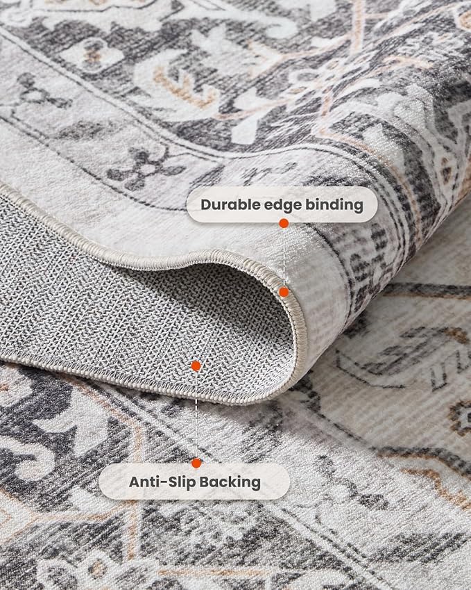 AMADA HOMEFURNISHING 6x9 Area Rugs, Vintage Rugs - Image 6