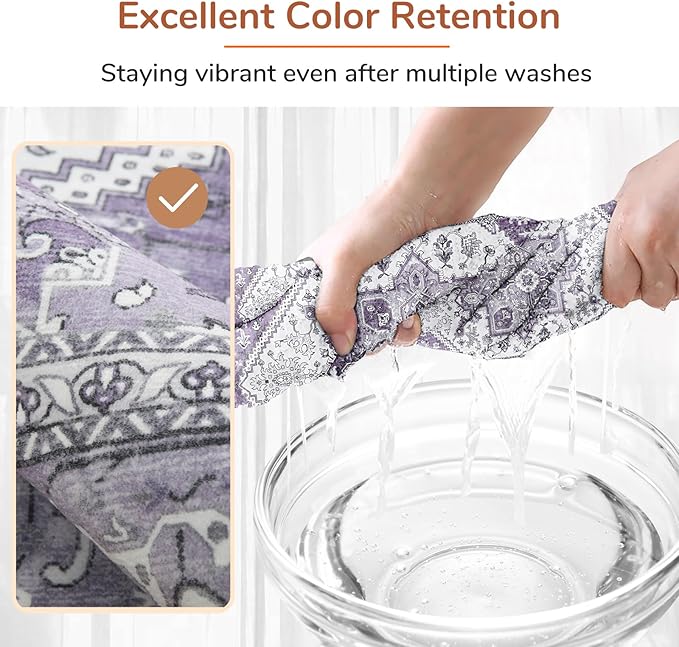 OPPODREAM Soft 8x10 Area Rugs, Washable Rugs 8x10 - Image 6