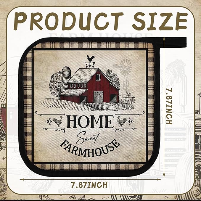 Bencailor 12 Pcs Pot Holders - Image 3
