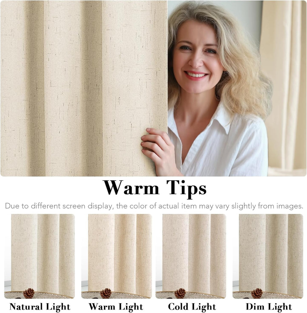 H.VERSAILTEX 100% Blackout Curtains for Bedroom Thermal Insulated POLYESTER,A...