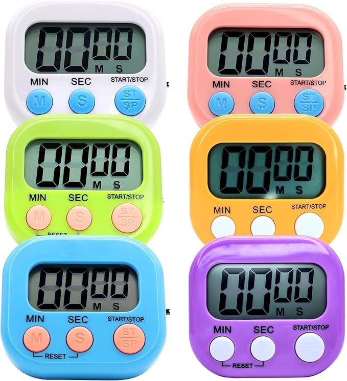 6 Pack Multi-Function Electronic Timer by Unknown