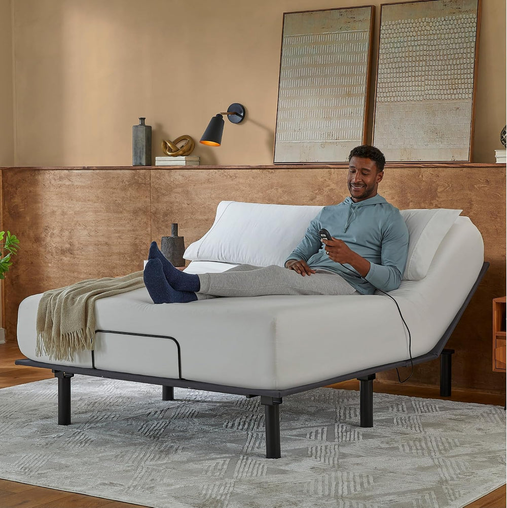 Serta baselogic Bronze Adjustable Base Bed Frame Full