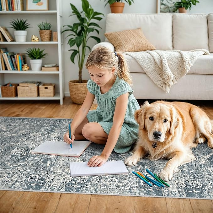 2'6"x8' Washable Hallway Runner Rug - Image 3