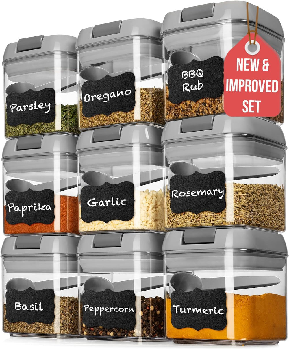 Shazo 9 PC Airtight Food Storage Containers