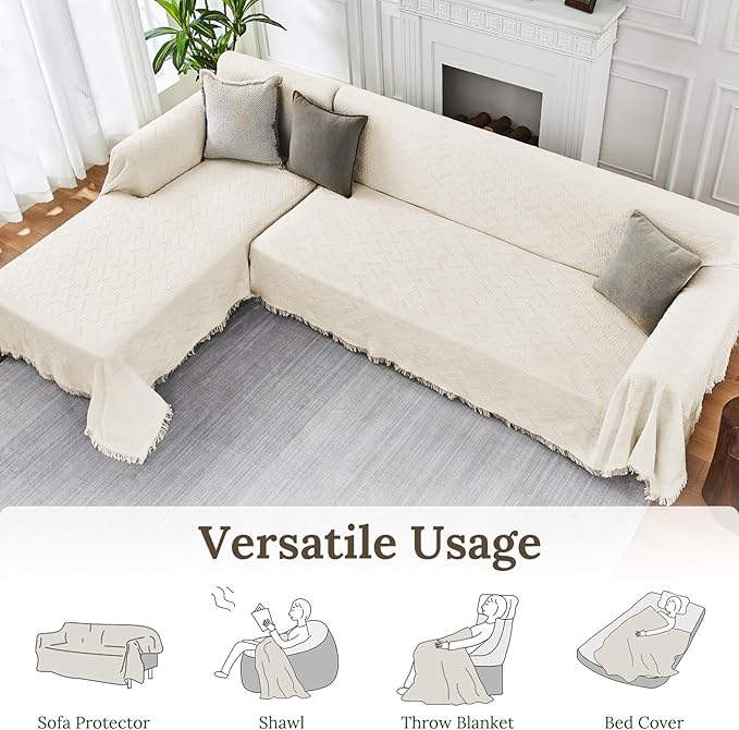 HOMERILLA Sectional Couch Covers - Image 5